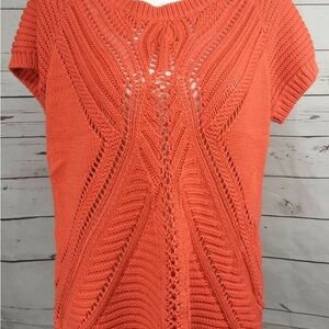 BLACK Knit Short Sleeve Sweater